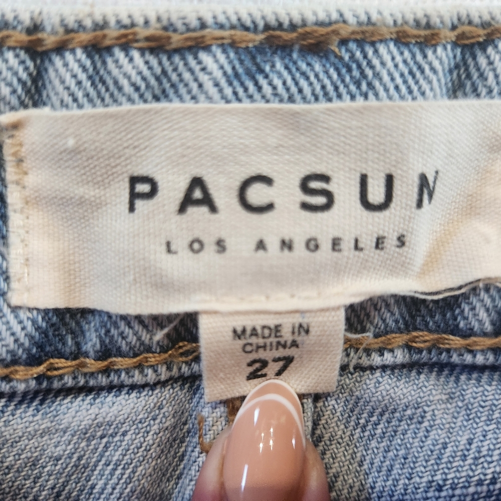 Pacsun LA Jean Skirt Sz 27 - Picture 4 of 4